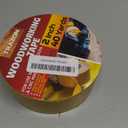 Trazon Double Sided Woodworking Tape Super Strong, 2 Inch x 120 Feet, Wood Crafter Sticky Tool, Two Side Adhesive for Router Templates and CNC Machine, Removable & Residue Free