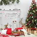 Kpop Theme Party Decorations Christmas Giant Friendship Bracelet Garland Kit Customizable Friendship Bracelet DIY Banner with Letters Plastic Balls DIY Supplies for Wedding Decor(Pink Color)