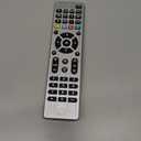 GE Universal Remote Control for Samsung, Vizio, LG, Sony, Sharp, Roku, Apple TV, TCL, Panasonic, Smart TVs, Streaming Players, Blu-ray, DVD, 4-Device, Silver, 33709