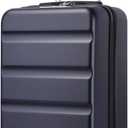 Kono Carry On Luggage 22x14x9 Airline Approved Lightweight Small Travel Suitcase with Spinner Wheels Hard Shell TSA Carry-On Navy