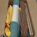 32" Cute Cat Tower for Indoor Kittens with Cat Condo, Plush Platform, Hammock, Sisal Scratching Posts, Dangling Ball, Tall Cat Tree Tower with Self-Grooming Brush (Olive Green)