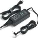 45W Laptop Charger Replacement for HP Stream 11 13 14,19.5V2.31A Notebook Power Supply for Pavilion Touchsmart, Elitebook Folio,Zbook 14u 15u,Pavilion x360,Spectre Ultrabook, Ac Adapter Blue Tip