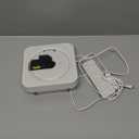 CD Player Portable Bluetooth 5.1 Desktop CD Player with HiFi Sound Speakers, Remote Control, Dust Cover, LED Display, Boombox FM Radio, USB/AUX for Home, Kids (White)