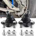 K500069 K500070 Front Lower Ball Joints Kit Compatible with Honda Civic 2006-2011 Acura CSX 2006-2011 Suspension Ball Joint Kit Ball Joints Lower