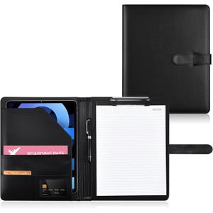 Padfolio Portfolio Clipboard Folder Pacific Mailer Resume Portfolio Folder Legal Document Organizer Legal Pad Holder for Interview School Business Office Conference