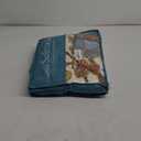 Softta Vintage King Size Luruxy Bedding Set 3Pcs Duvet Cover Set Boho Golden Blue Black Orange Palace Flower Paisley 100% Egyptian Silky Sateen Cotton Reversible Home Bedding Collection