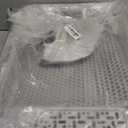 FURTIME Stainless Steel Cat Litter Box with Lid, Metal Kitty Litter Box for Small Cats, Kitten Litter Boxs with Scoop and Mat, Non-Sticky, Anti-Leakage, Easy to Clean, 17"x13"x8.4" (Small) (Silver)