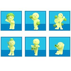 Smiski Glow in The Dark Figure, Cheer Series, Random Style, 1 Pack