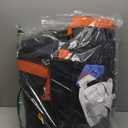 Trampoline Mat, Fits for 14 ft Frame, with 72 V-Rings Fits 5.5 inch Springs, Trampoline Mat Replacement(Mat Dia:150in), Reinforce, UV-Resistant, with Spring Hook and Gloves, Not Include Spring (Black+Orange)