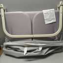 Toddler Bed Rail with Night Light - Foldable Bed Side Rails - Fits for Most Beds: Bed Rails for Full Size Bed, Queen Size Rails, Twin Rails - Portable Fence for Baby - 48 inch (Grey)