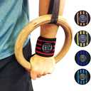 Sweat Gear Premium Wrist Wraps. Best for Lifting, Crossfit, Wrist Support, Fitness, Stability and Support. (Yellow)