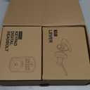 Veise Fingerprint Door Lock with 2 Lever Handles - Keyless Entry Door Lock, Electronic Keypad Deadbolt, Digital Smart Code & Front Handle Sets, Auto-Locking, Easy Installation, Matte Black