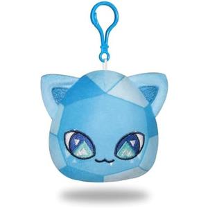 SET OF 3, DUUGER MeeMeow Sappip Cat Plush Keychain Stuffed Animal Toy,Cute Decorative Plush Toy Accessory Fun Buddy for Kids Bag, Purse, Backpack, Handbag