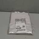 homing Rectangle Vinyl Tablecloth, Waterproof Spillproof Plastic Flannel Backed Table Cloth, Wipe Clean Table Cover for Dining, Buffet Parties and Camping (White, 60" x 84")