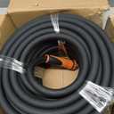 Giraffe Tools Garden Hose 5/8", Water Hose Heavy Duty, Flexible, Lightweight Hybrid Hose with Swivel Handle, 100ft Male to Female Fittings, Burst 600 PSI