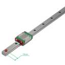 500mm MGN15 Linear Rail Guide with MGN15C Carriage Block for DLP UV 3D Printer and CNC Machine