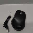 acer Ergonomic Mouse Wireless Rechargeable with Side Scroll (BT5.2+2.4GHz), Bluetooth Computer Mouse for Laptop, 6 Adjustable DPI, Office Cordless USB Mice, 8 Buttons, 4800 DPI for PC, Desktop