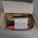 Christmas Crafts for Kids, 24 Pcs DIY Wooden Christmas Ornaments Art Craft Supplies Painting Kit for Boys Girls Ages 4-8 8-12 Stocking Stuffers Party Favors Gifts Holiday Xmas Tree Hanging Decorations