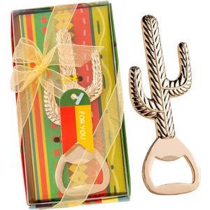 24 PCS Cactus Bottle Openers for Mexican Theme Party Favors Wedding Favors Bridal Shower Favors,Gifts,Souvenirs or Mexican Party Supplies and Decorations for Guests Mexico Centerpieces