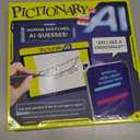 Mattel Games Pictionary vs. AI Family Game for Kids, Adults & Families Using Artificial Intelligence for 2 to 4 Players