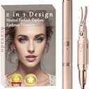 Heated Eyelash Curlers & Eyebrow Trimmer for Women 2 Temperature Modes Electric Eyelash Curler USB Rechargeable, Ideal Gift for Women