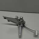 NewYall Front Right Side Foot Peg Pedal Mount Bracket for Kawasaki Versys 250/300 2017-2018, Ninja 250 2013-2015, Ninja 300 2013-2018, Z250/300 2013-2014