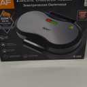 TOPINCN Electric Round Griddle Pancake Maker, Non Stick Double Mini Grill Breakfast Kitchenware Baking Tools Cake Round Pan for Breakfast Lunch Snacks (110V US Plug)