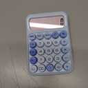Mr. Pen- Mechanical Switch Calculator, 12 Digit Large LCD Display, Sky Blue with Big Buttons, Mechanical Switch Calculator for Home, School, Office