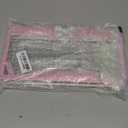 License Frame Pink 7 Rows Bling Diamond Crystal with Clear Bow Tie Aluminum Rust-Resistant License Holder Sturdy Build Decorative Style Classic Durable Registration Number Frame