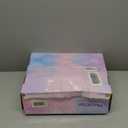 NEMONE Mermaid Inline Skates, 4 Sizes Adjustable Skates for Girls Kids with Light up Wheels, Indoor Beginner Outdoor for Kids Ages 4-6 5-8 6-12 8-12 (Medium - Big Kid, Blue)