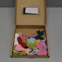 jollybows Mini Lined Hair Clips Bows for Babies, Infants, Toddlers, Girls and Teens - 40pcs 2" Tiny Barrettes