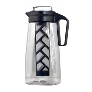 Alkaline Water Filter Pitcher with Infuser, Tritan Pitcher with Lid 2L | 9.5 pH Alkaline Filters | Tea Pitcher | Tritan BPA Free Ice Coffee Maker | Infuser Pitcher (No Filter)