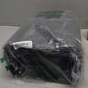 Vanpopubs 2 Pack 2.7 Gal Bathroom Trash Can with Lid, Automatic Trash Can Small Smart Garbage Can Touchless, Slim Motion Sensor Waterproof Plastic Trash Bins for Bedroom Office Kitchen Toilet Black