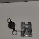 Oaridey Retractable Badge Holders, Heavy Duty Retractable Keychain with Tactical ID Card Holder (Holds 5 Cards), ID Badge Holders with Metal Clip, 31.5' Badge Reel