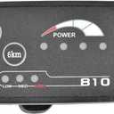 Keenso Electric Bike LED Display, Electric Scooter 810 LED Screen Display with 5 Wire Cable LED Control Panel for Electric Bike E Scooter Ball Head