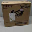 Scott 1000 Toilet Paper, 32 Rolls, Septic-Safe, 1-Ply Toilet Tissue