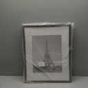 upsimples 16x20 Picture Frame Set of 5, Display Pictures 11x14 with Mat or 16 x 20 Without, Wall Gallery Poster Frames, Black