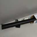 PRObebi Retractable Baby & Pet Gate - 34" Tall, Extends to 72" Wide, Mesh Gate for Doorways, Stairs, Hallways, Indoor/Outdoor (Black)