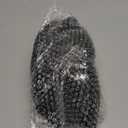 Womens Deep V Wireless Bra No Underwire Seamless Comfort Support Tshirt Push Up Bralette for Everyday/Sleep (Large, Black)