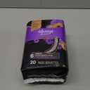 Always Discreet Boutique Incontinence Pads, Size 6, Extra Heavy Absorption, Long, 20 Pads
