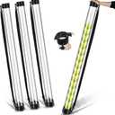 Jerify 3 Pcs Tennis Ball Tube Pickup Picker Holds 18 Balls with Shoulder Strap for Tennis Balls Pickup Collector, Carrier, Dispenser, 2.95"