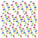 AMENON 5 Pack Mardi Gras Light Up Necklaces, Mardi Gras Party Supplies, 6 Lighting Modes, Holiday Accessories Party Favors, St Patrick Day Party Supplies