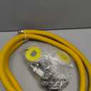 72" Dryer Gas Line Hose/Appliance 3/4 Flexible Natural Gas Line with Connector 1/2" MIP 1/2"FIP 3/4"MIP Fitting,5/8" OD(1/2" ID) Gas Range Connector Kit for Gas Stove,Dryer,Water Heater-by MIFLUS