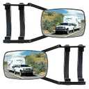 Piclafe Mirror Extenders For Towing, Universal Clip-on Towing Mirrors 360 Degree Adjustable Extension Mirrors for Towing Trailer Truck, 2pcs