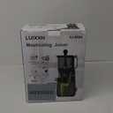 Cold Press Juicer, 5.3" Wide Feed Chute Juice Extractor Machine with 400W, High Juice Yield, Slow Masticating Juicer for Whole Vegetables & Fruits, Deep Grey