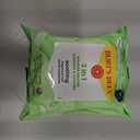 Burts Bees Soothing, Fragrance Free Facial Towelettes for Sensitive Skin, Aloe Vera, 100% Plant Based Cloths; 99% Natural Origin; Removes Makeup, Dirt and Oil; No Rinsing