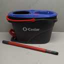 O-Cedar RinseClean Spin Mop & Bucket System | Clean with Clean Water | Removes 99% of Bacteria