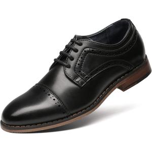 Bruno Marc Boy's Prince-K1 Classic Oxfords Dress Shoes (2 Little Kid)