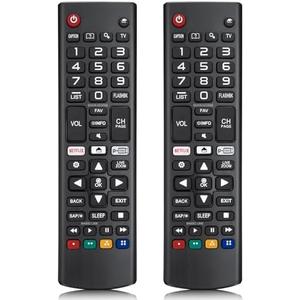 【Pack of 2】 for LG Smart TV Remote Control Replacement，Universal for All LG Smart TVs