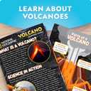National Geographic Ultimate Volcano Kit  Erupting Volcano Science Kit for Kids, 3X More Eruptions, Pop Crystals Create Exciting Sounds, STEM Science & Educational Toys (Amazon Exclusive) (One Size)